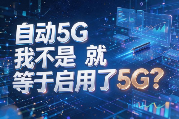 自动5G是不是就等于启用了5G?