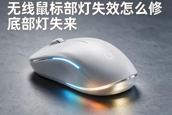 无线鼠标底部灯失效怎么修
