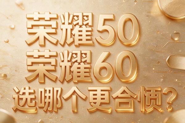 荣耀50和荣耀60选哪个更合适?
