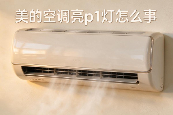 美的空调亮p1灯怎么回事