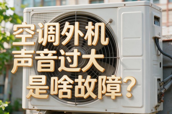 空调外机声音过大是啥故障?