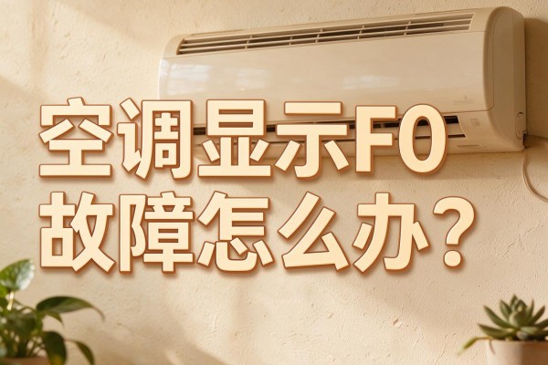 空调显示F0故障怎么办?