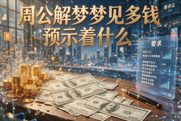 周公解梦梦见很多钱预示着什么