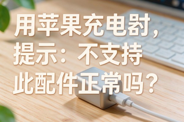 用苹果充电器时提示不支持此配件正常吗?