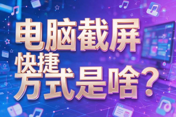 电脑截屏快捷方式是啥?