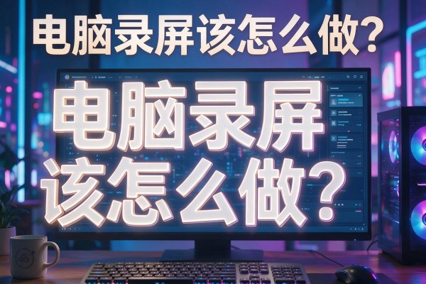 电脑录屏该怎么做?