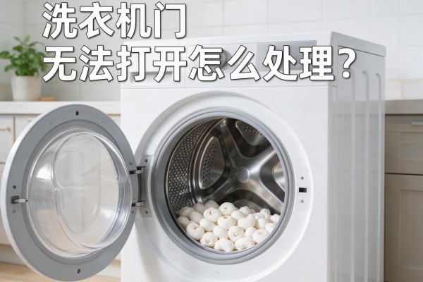 洗衣机门无法打开怎么处理?