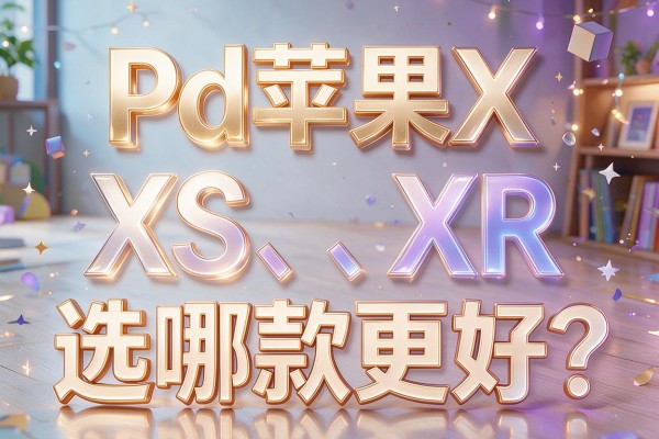 苹果X、XS、XR选哪款更好?