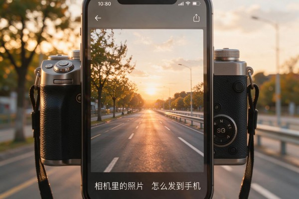 相机里的照片怎么发到手机