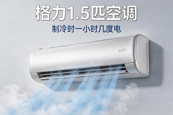 格力1.5匹空调制冷时一小时几度电