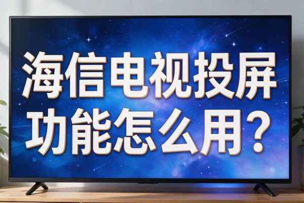 海信电视投屏功能怎么用?