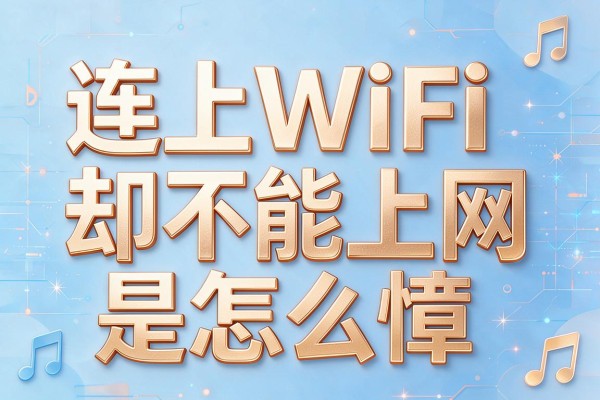 连上WiFi却不能上网是怎么回事