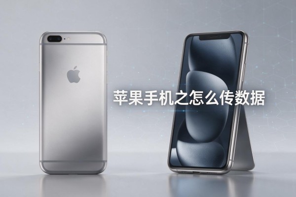 苹果手机之间怎么传数据