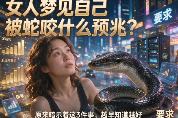 女人梦见自己被蛇咬是什么预兆?原来暗示着这3件事,越早知道越好