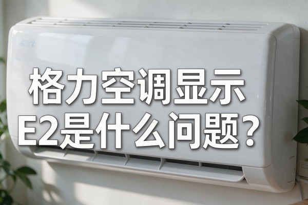 格力空调显示E2是什么问题?