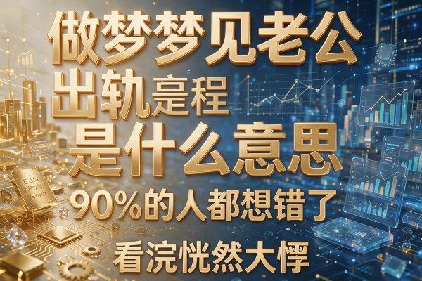 做梦梦见老公出轨是什么意思,90%的人都想错了,看完恍然大悟