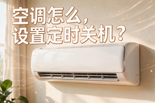 空调怎么设置定时关机?