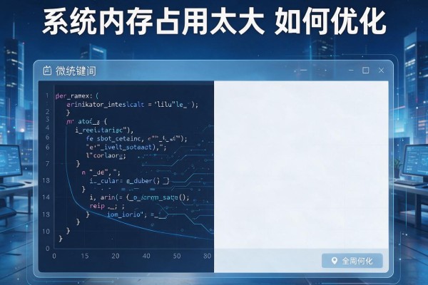系统内存占用太大如何优化