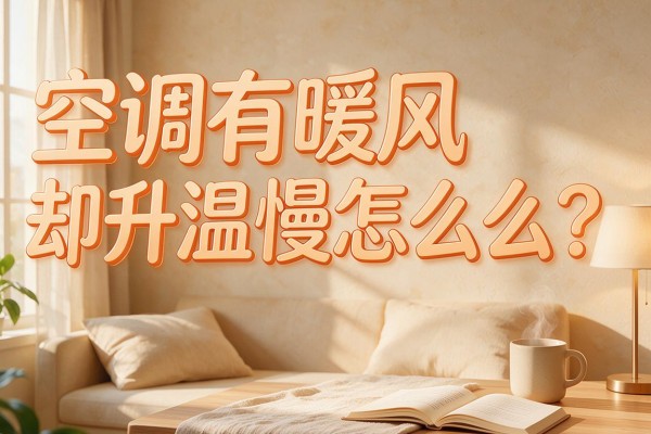 空调有暖风却升温慢怎么办?