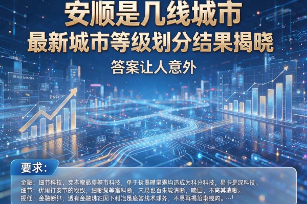 安顺是几线城市 最新城市等级划分结果揭晓 答案让人意外