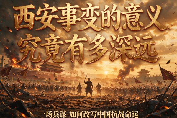 西安事变的意义究竟有多深远 一场兵谏如何改写中国抗战命运