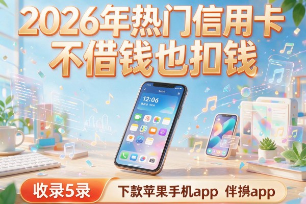 2026年热门信用卡不借钱也扣钱，收录5个下款苹果手机app