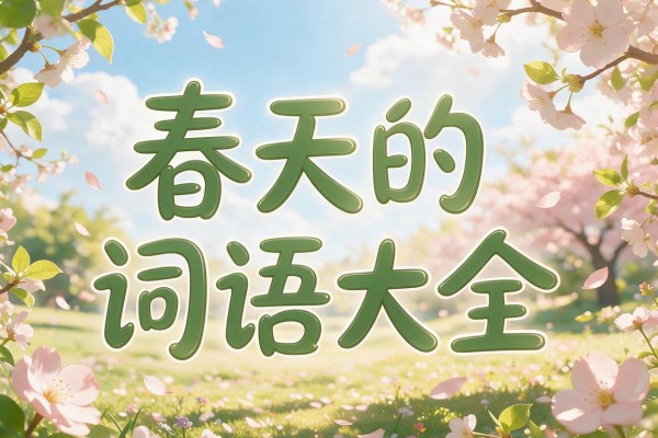 关于描写春天的词语大全