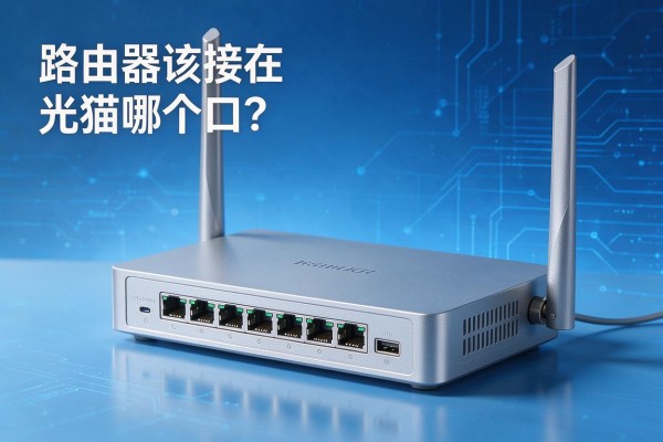 路由器该接在光猫哪个口?