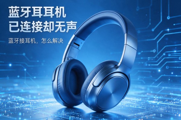 蓝牙耳机已连接却无声怎么解决