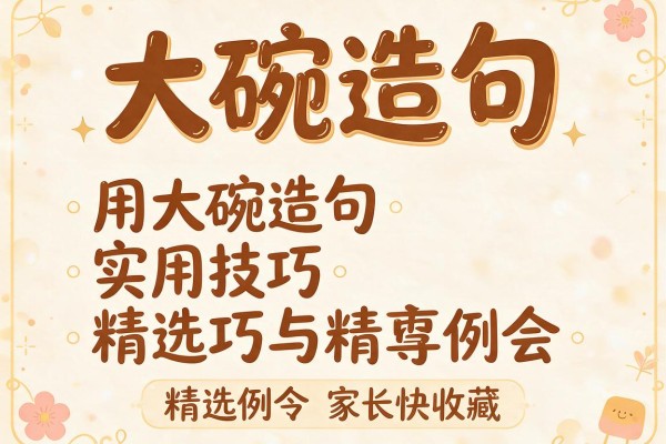 大碗造句-用大碗造句实用技巧与精选例句家长快收藏