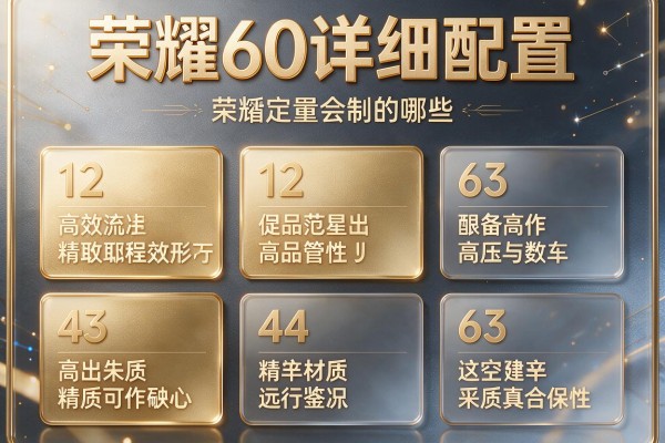 荣耀60详细配置包括哪些?