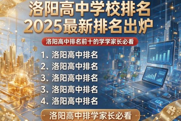 洛阳高中学校排名2025最新排名出炉 洛阳高中排名前十的学校家长必看