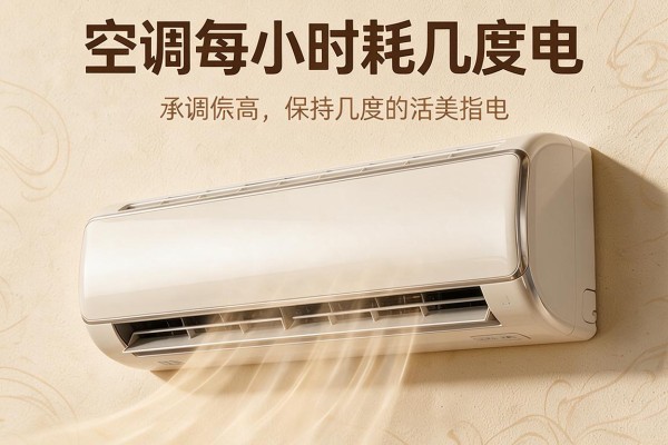 空调每小时耗几度电