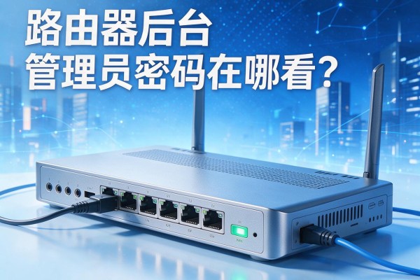 路由器后台管理员密码在哪看?