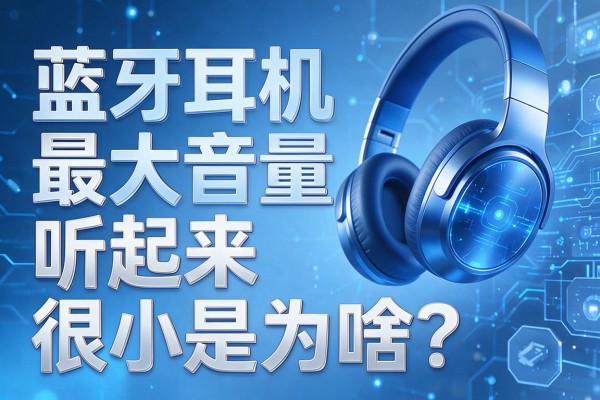 蓝牙耳机最大音量听起来很小是为啥?