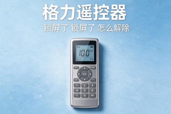 格力遥控器锁屏了怎么解除