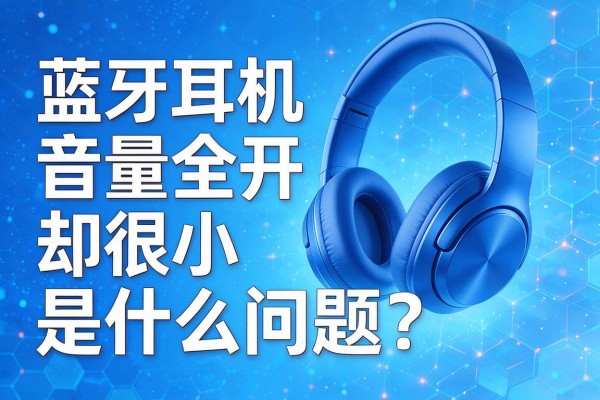 蓝牙耳机音量全开却很小是什么问题?