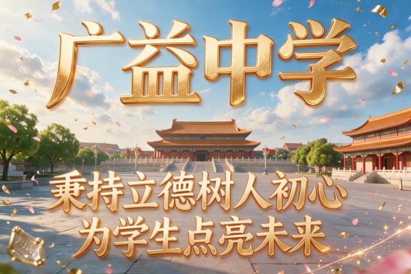 广益中学 秉持立德树人初心 为学生点亮未来