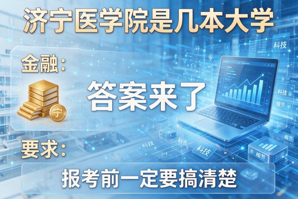 济宁医学院是几本大学,答案来了,报考前一定要搞清楚