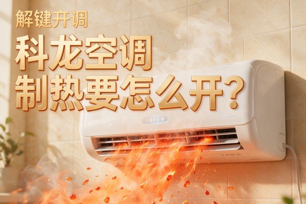 科龙空调制热要怎么开?