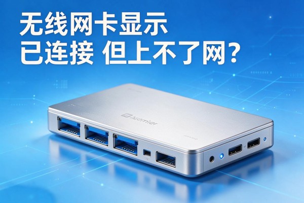 无线网卡显示已连接但上不了网?