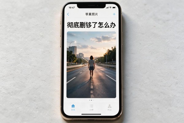 苹果手机照片彻底删除了怎么办