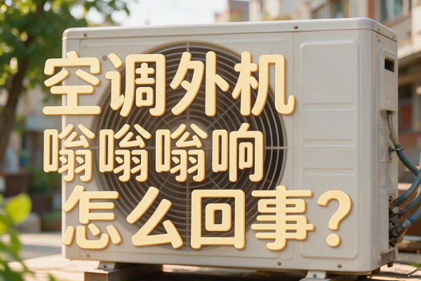 空调外机嗡嗡响怎么回事?
