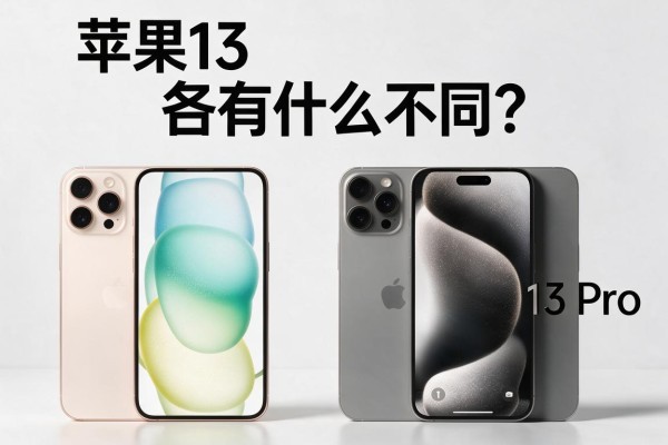 苹果13和13 Pro各有什么不同?