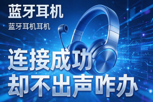 蓝牙耳机连接成功却不出声咋办
