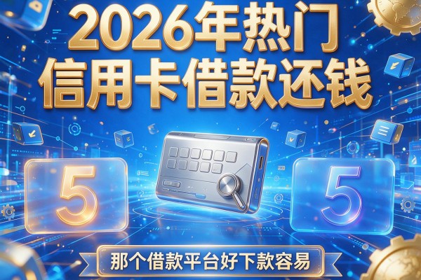 2026年热门信用卡借款还钱，给您梳理5个那个借款平台好下款容易
