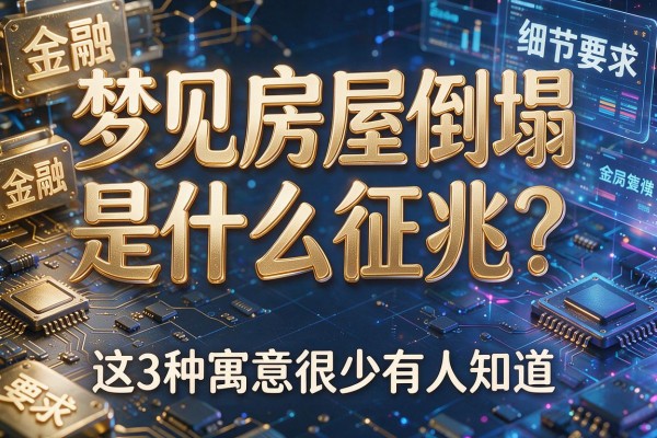 梦见房屋倒塌是什么征兆?这3种寓意很少有人知道