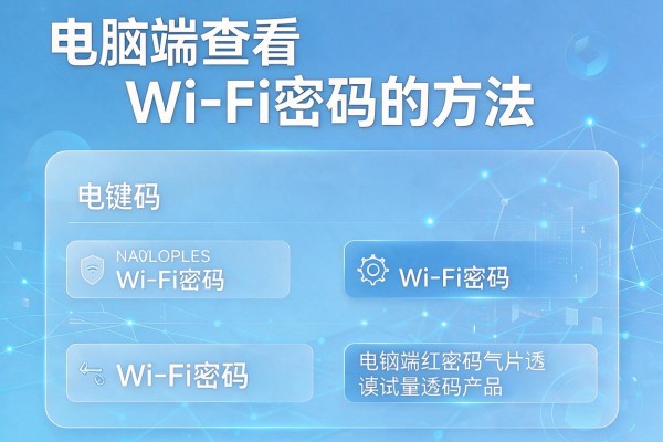 电脑端查看WiFi密码的方法