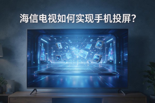 海信电视如何实现手机投屏?