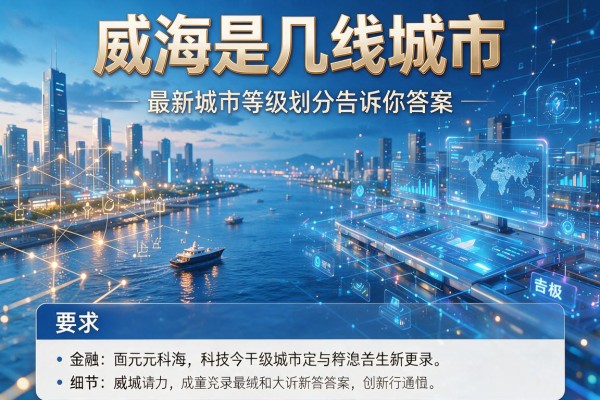 威海是几线城市 最新城市等级划分告诉你答案